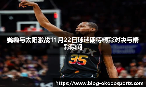 鹈鹕与太阳激战11月22日球迷期待精彩对决与精彩瞬间